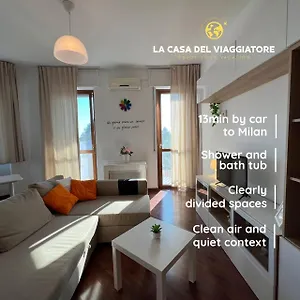 La Casa Del Viaggiatore - 4 Ppl- 13min To Milan - Free Public Parking Appartamento